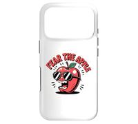 Fear The Apple - Funny Saying Creepy Apple Lover Case for iPhone 17 Pro