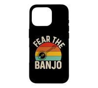 Fear The Banjo Marching Band Funny Banjo Player Case for iPhone 16 Pro
