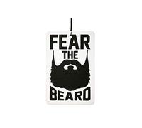 Fear The Beard Car Air Freshener (Fun Birthday/Xmas Christmas Stocking Filler/Secret Santa/Novelty Scented Gift)