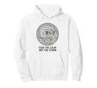 Fear The Calm Not The Storm Mythical Sea Monster Creature Pullover Hoodie