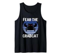 Fear The Crabcat - Funny Crab cat Cryptid Cryptozoology Tank Top