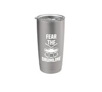 Fear the Drumline - Drummer Stainless Steel Insulated Tumbler