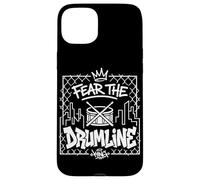 Fear The Drumline King Graffiti Marching Band Drummer Case for iPhone 15 Plus