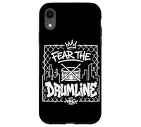 Fear The Drumline King Graffiti Marching Band Drummer Case for iPhone XR