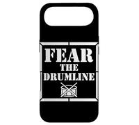 Fear The Drumline Stencil Marching Band Drummer Case for iPhone Air
