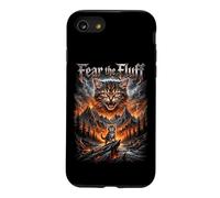 Fear the Fluff Epic Cat Volcano Lightning Fantasy Case for iPhone SE (2020) / 7/8