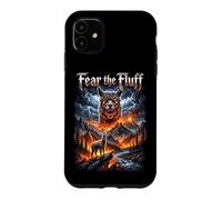 Fear The Fluff Llama Monster Evil Alpaca Case for iPhone 11