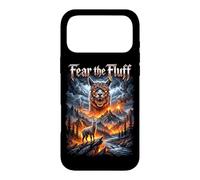 Fear The Fluff Llama Monster Evil Alpaca Case for iPhone 17 Pro Max