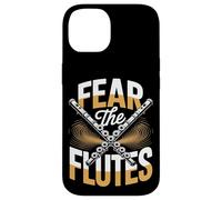 Fear The Flutes Marching Band Woodwind Power Case for iPhone 14