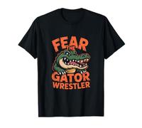 Fear The Gator Wrestler Alligator Wrestling T-Shirt