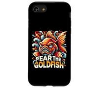 Fear the Goldfish Sarcastic Fish Owners Aquatic Hobbyists Case for iPhone SE (2020) / 7/8