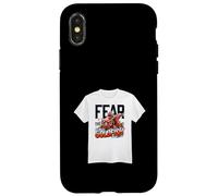 Fear the Goldfish Sarcastic Fish Owners Aquatic Hobbyists Case for iPhone X/XS