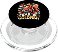 Fear the Goldfish Sarcastic Fish Owners Aquatic Hobbyists PopSockets PopGrip for MagSafe