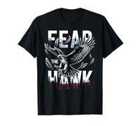 Fear The HAWK T-Shirt HAWKS Girls Boys Hawks T-Shirt