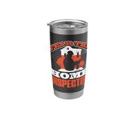 Fear The Home Inspector Building Inspector Stainless Steel Insulated Tumbler