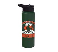 Fear The Home Inspector Building Inspector Stainless Steel Insulated Water Bottle