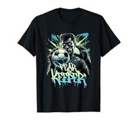 Fear The Keeper Graffiti Soccer Goalkeeper Sport Player T-Shirt