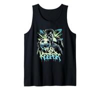 Fear The Keeper Graffiti Soccer Goalkeeper Sport Player Tank Top