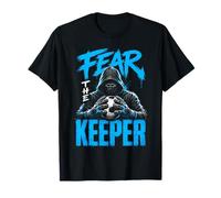 Fear The Keeper Soccer Proud Goalkeeper Distressed T-Shirt