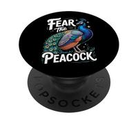 Fear The Peacock PopSockets Adhesive PopGrip