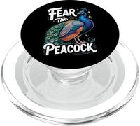 Fear The Peacock PopSockets PopGrip for MagSafe