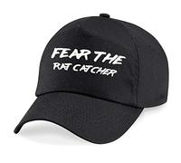 Fear The Rat Catcher Baseball Cap Gift Black