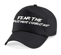 Fear The Recruitment Consultant Baseball Cap Gift Black