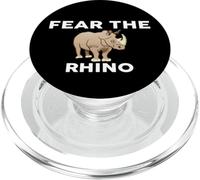 Fear The RHINO T-Shirt RHINOS PopSockets PopGrip for MagSafe