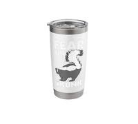 Fear The Skunk - Zoologist, Zoo Keeper, Wildlife Lover Stainless Steel Insulated Tumbler