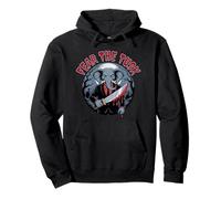 FEAR THE TUSK, Alabama Elephant Lovers Halloween Costume Pullover Hoodie