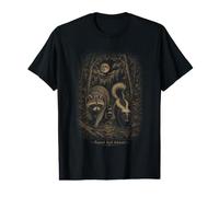 Feared and Adored Raccoon Squirrel Forest Value Graphic T-Shirt