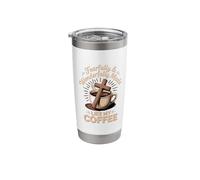 Fearfully and Wonderfully Coffee Faith Christian Bible Verse Stainless Steel Insulated Tumbler