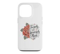 Fearfully And Wonderfully Made Boho Flower Rose Psalm 139 Case for iPhone 13 Pro