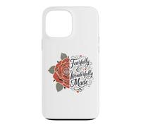 Fearfully And Wonderfully Made Boho Flower Rose Psalm 139 Case for iPhone 13 Pro Max