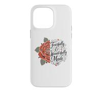 Fearfully And Wonderfully Made Boho Flower Rose Psalm 139 Case for iPhone 14 Pro Max