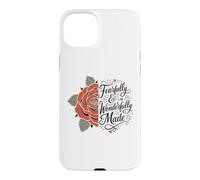 Fearfully And Wonderfully Made Boho Flower Rose Psalm 139 Case for iPhone 15 Plus