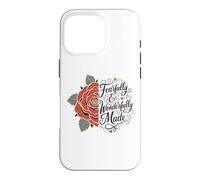 Fearfully And Wonderfully Made Boho Flower Rose Psalm 139 Case for iPhone 16 Pro