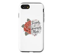 Fearfully And Wonderfully Made Boho Flower Rose Psalm 139 Case for iPhone SE (2020) / 7/8