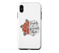 Fearfully And Wonderfully Made Boho Flower Rose Psalm 139 Case for iPhone XS Max