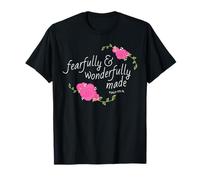 Fearfully and Wonderfully made | Christian Scripture Bible T-Shirt
