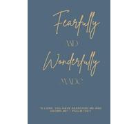 Fearfully and Wonderfully Made Journal (blue)
