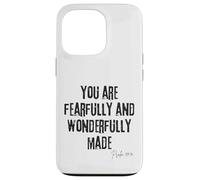 Fearfully and Wonderfully Made Psalm 139:14 Bible Worth Case for iPhone 13 Pro