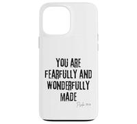 Fearfully and Wonderfully Made Psalm 139:14 Bible Worth Case for iPhone 13 Pro Max