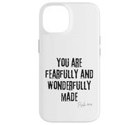 Fearfully and Wonderfully Made Psalm 139:14 Bible Worth Case for iPhone 14