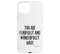 Fearfully and Wonderfully Made Psalm 139:14 Bible Worth Case for iPhone 15 Plus
