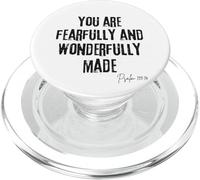 Fearfully and Wonderfully Made Psalm 139:14 Bible Worth PopSockets PopGrip for MagSafe