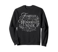 Fearfully And Wonderfully Made Psalm 139 14 Christian Sweatshirt