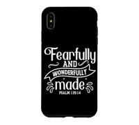 Fearfully AND Wonderfully Made PSALM 139:14 Design Case for iPhone XS Max