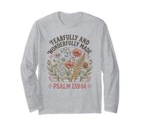 Fearfully and Wonderfully Made Psalm 139:14 Long Sleeve T-Shirt
