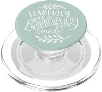 Fearfully & Wonderfully Made Christian Scripture Bible Verse PopSockets PopGrip for MagSafe